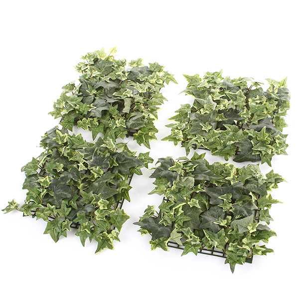 Sztuczna zielona ściana mata Bluszcz 30x30 jasnozielony