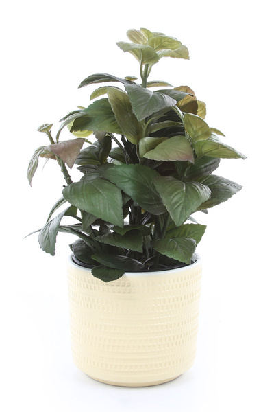 SWING 14,5/12 doniczka ceramiczna waniliowa