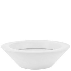 CENTRE 60/18 płaska donica misa biała