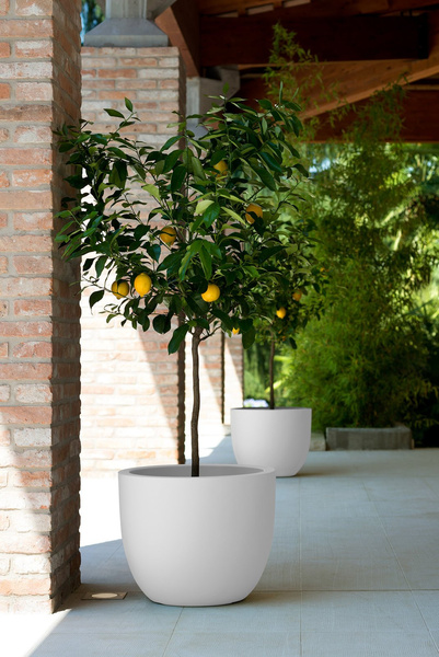 ETRIA XXL 74/61 duża donica biała