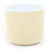 SWING 14,5/12 doniczka ceramiczna waniliowa