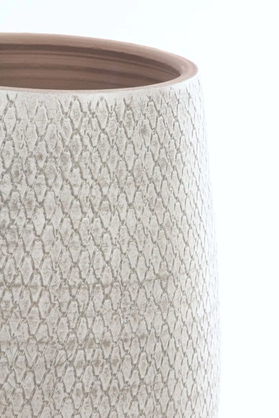 Madeira Vase 30/50 kremowa waza ceramiczna wzorki