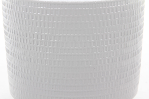 SWING 14,5/12 doniczka ceramiczna jasnoszara