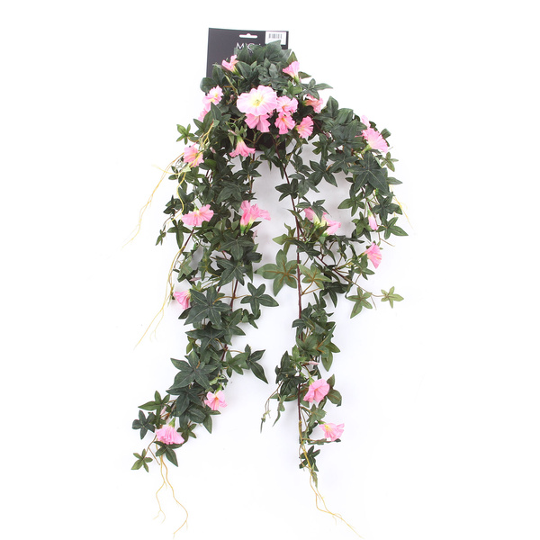 Sztuczna Petunia pnącze 80 cm różowe kwiaty