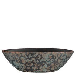 Clemente Oval 48x19/15 miedziana osłonka łódka ceramiczna