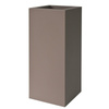 KUBE HIGH 30x30/70 donica kwadratowa wysoka taupe