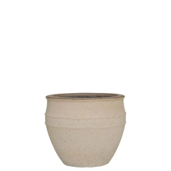 Athena S 28/24 doniczka w śródziemnomorskim stylu piaskowa sahara sand