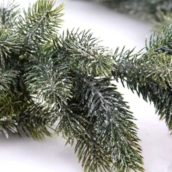 Sztuczna Jodła ośnieżona girlanda 180 cm