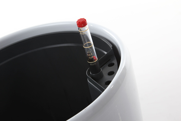 Zestaw do hydroponiki 22/19 Venus osłonka ceramiczna biała z połyskiem