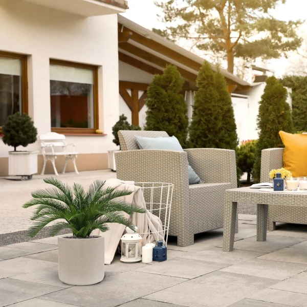 Sztuczny Cycas 60 cm deluxe UV