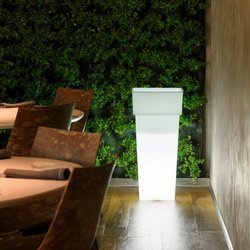 DUO Quadro 38x38/80 donica podświetlana wysoka kwadratowa