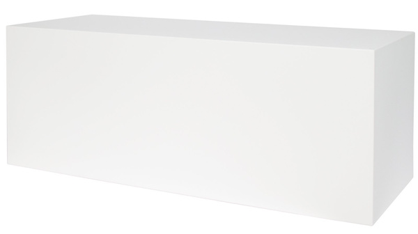 Ławka KUBE 100x40/40 cm biała