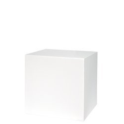 Stolik KUBE 40x40/40 ogrodowy biały