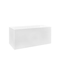 Vivo Next Long 60x30/30 biała donica prostokątna na kółkach