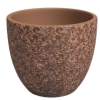 Hestia 17/15 doniczka ceramiczna terakota z teksturą