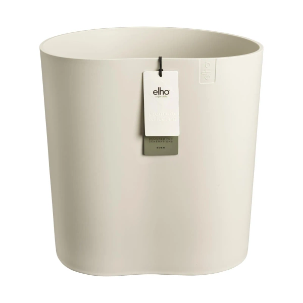 Eden Aquacare Medium 40 biała designerska donica linen white system samonawadniający