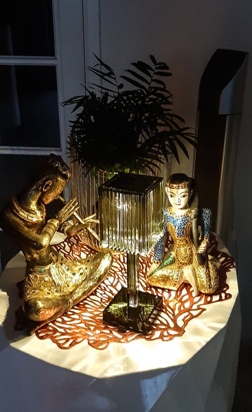 Lampa GATSBY 24,5 cm kwadratowa czarna