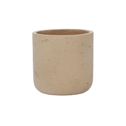 Charlie M 18/17,5 doniczka cylinder kamienna clay washed glina