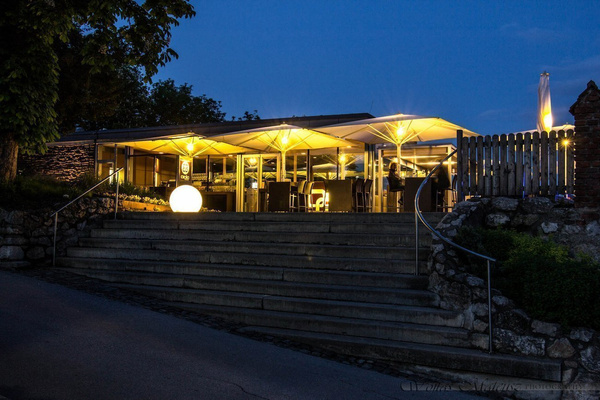 Kula podświetlana SFERA 55 cm na zewnątrz