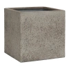 Block M 40x40/40 kwadratowa donica kamienna szarobrązowa dioriet grey