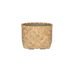 Nala M 37/27 okrągła doniczka bambusowa