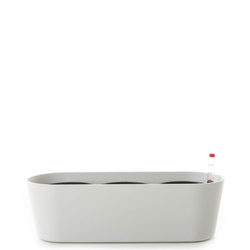 Zestaw do hydroponiki 11/9 w białej osłonce podłużnej Flori 36x14/11