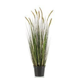 Sztuczna trawa z kłosami Foxtail 90 cm zielona