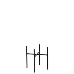 ASCOT 13.5/14 cm czarny stojak na doniczki