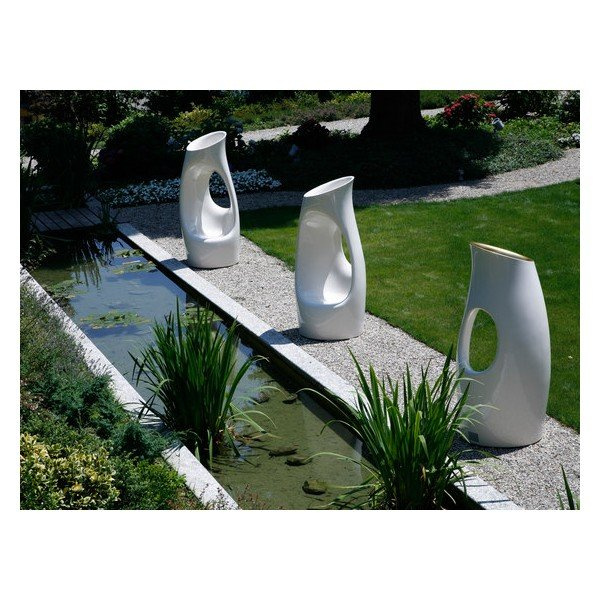 HOLLY ALL 89x92/200 donica siedzisko biała design Phillipe Starck