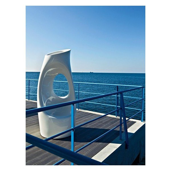 HOLLY ALL 89x92/200 donica siedzisko biała design Phillipe Starck