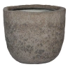 Mt.Russell XS 26/22 doniczka kamienna brązowoszara diorite grey