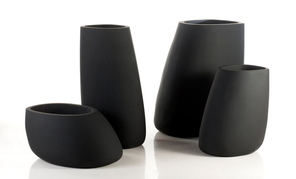 STONE VONDOM 80x65/40 stalowa designerska donica kamień