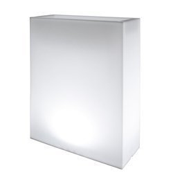 KUBE CASETTA TOWER 70x30/90 wysoka donica podświetlana na taras