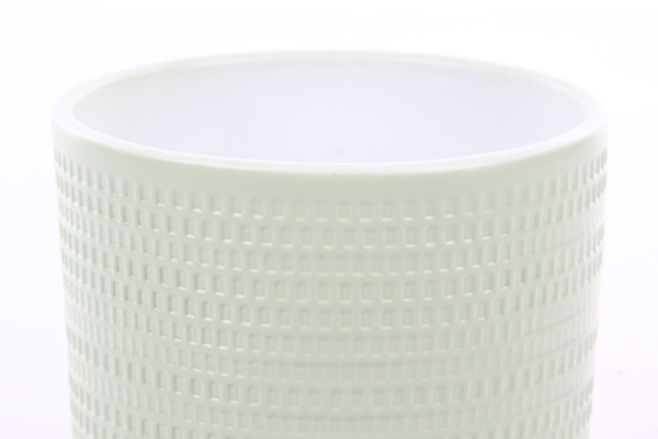 SWING 14,5/12 doniczka ceramiczna pistacjowa