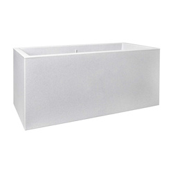 Vivo Next Long 80x40/40 donica prostokątna popielata na kółkach