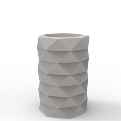 MARQUIS 40/60 nowoczesna donica cylindryczna taupe