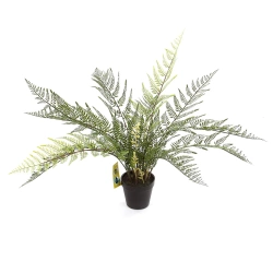 Sztuczna Paproć w doniczce 65 cm 11 liści Weatherproof UV
