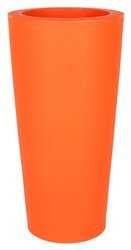 ILIE 37/75 doniczka okrągła wysoka pomarańczowa