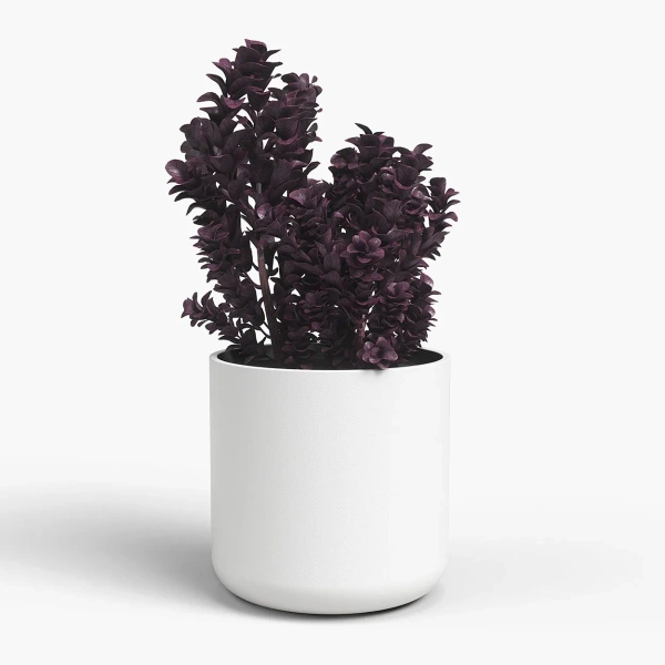 Juno 20/20 osłonka ceramiczna cylindryczna biała