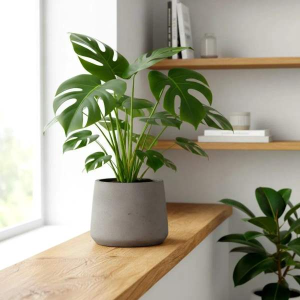 Patt XXXL 45/38 okrągła donica kamienna mocha washed