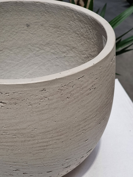 Mini Orb M 25/21 szara doniczka kulista