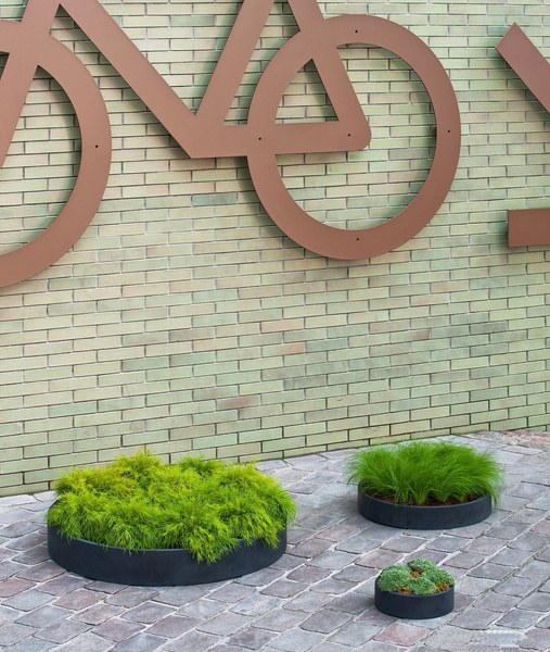 Max Low M 50/10 donica płaska kamienna czarna