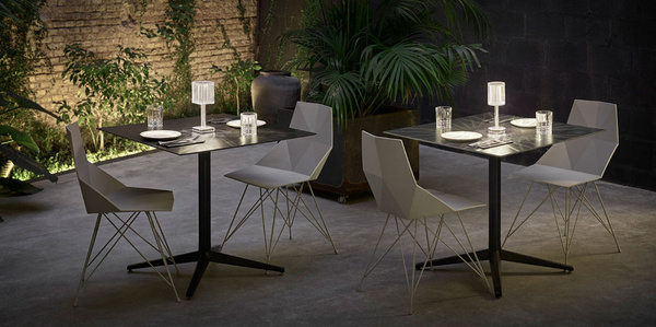 Lampa GATSBY 24,5 cm kwadratowa czarna