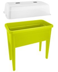 Green Basics Grow Table XXL donica na taras na zioła i warzywa zieleń wiosenna