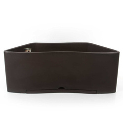 ONDA donica trapez 115x45/45 ciemnobrązowa