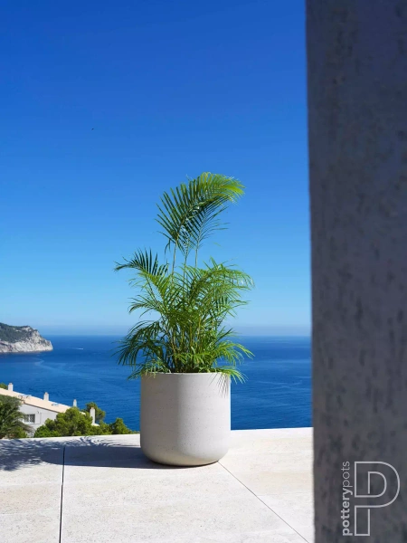 Jumbo Charlie XXS 53/51 duża donica kamienna beżowa