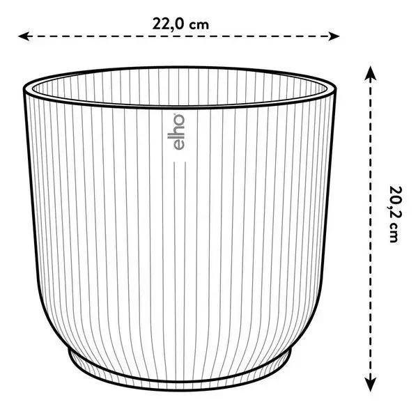 Zestaw do hydroponiki 18/19 osłonka Vibes 22 biała wkład wskaźnik