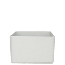 Sauerland 50x50/25 kwadratowa niska donica kremowa