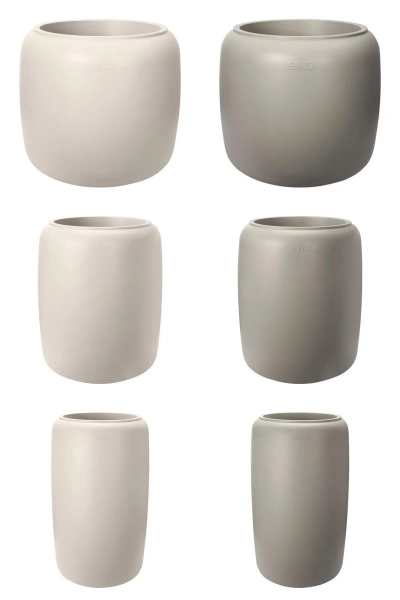 Amber Beads Small 39/35 designerska donica do salonu biała linen white