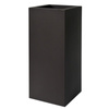 KUBE HIGH 30x30/70 donica kwadratowa wysoka grafitowa czarna perła